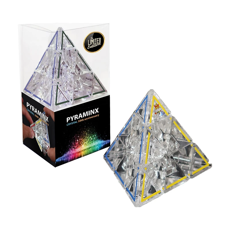 Meffert's Puzzles - Pyraminx Crystal: 50th Anniversary Limited Edition