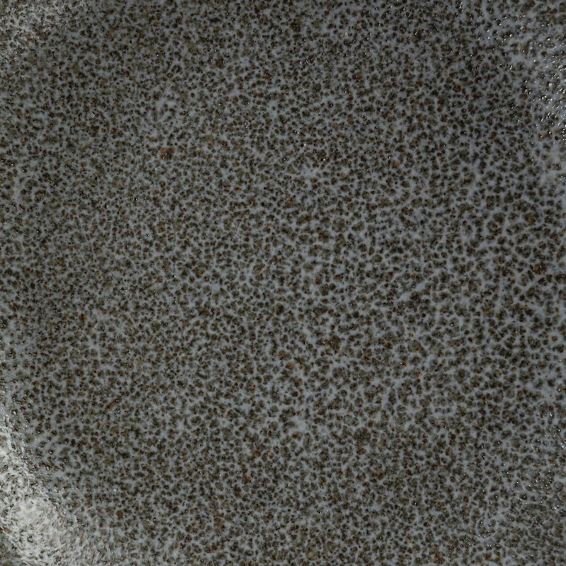 Hello Honey® 8.5" Gray Stoneware Double Bowl with Handle