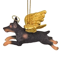Design Toscano Honor the Pooch Doberman Angel Ornament