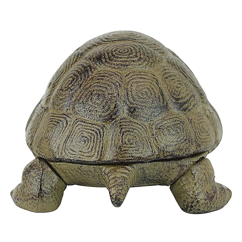 Design Toscano 5" Aesop's Turtle Cast Iron Statue