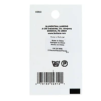 LaMode 1" Grey 4-Hole Buttons, 2ct.