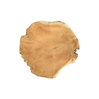 Hello Honey® 4" Assorted Large Teak Wood Bowl
