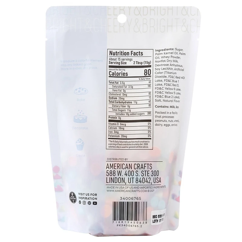 Sweetshop™ Rainbow Baking Chips, 8oz.