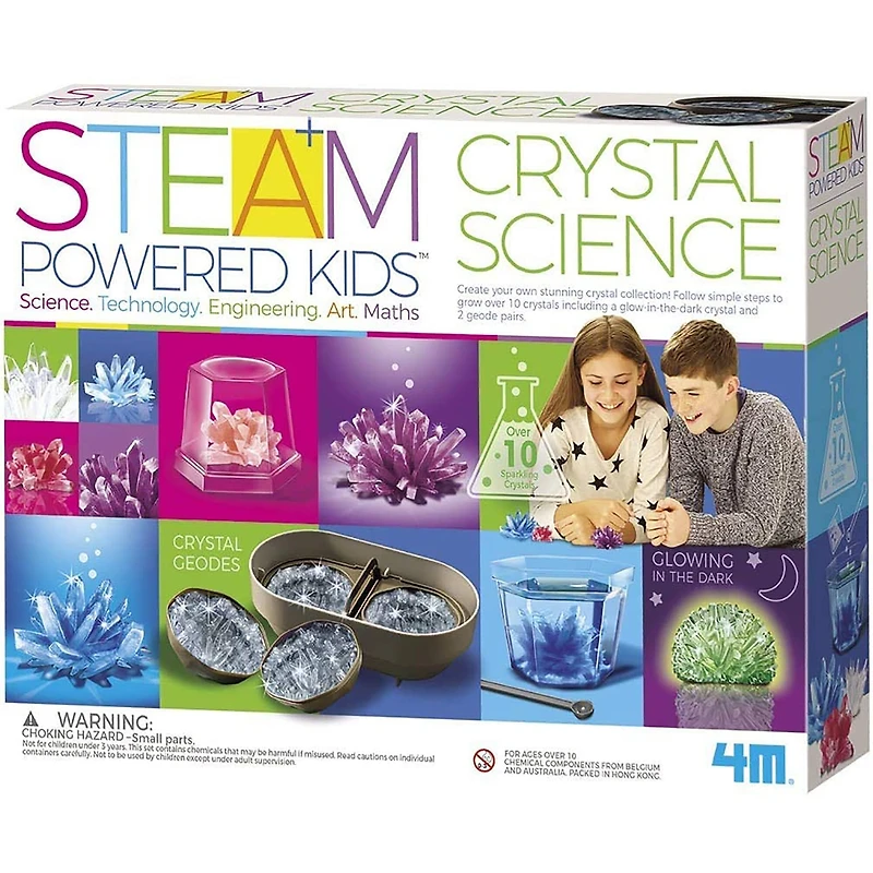 STEAM Powered Kids™ Crystal Science Kit