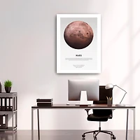 Mars Light Canvas Giclee