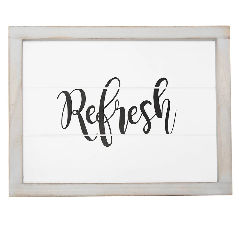 Elegant Designs Gray Wash Towel Holder