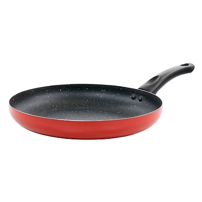 Oster Luneta 11.5" Red Aluminum Nonstick Frying Pan