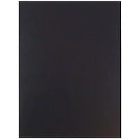 JAM Paper Black 2-Pocket Textured Linen Business Folders, 50ct.