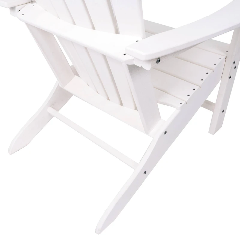 White Traditional Adirondack Chair