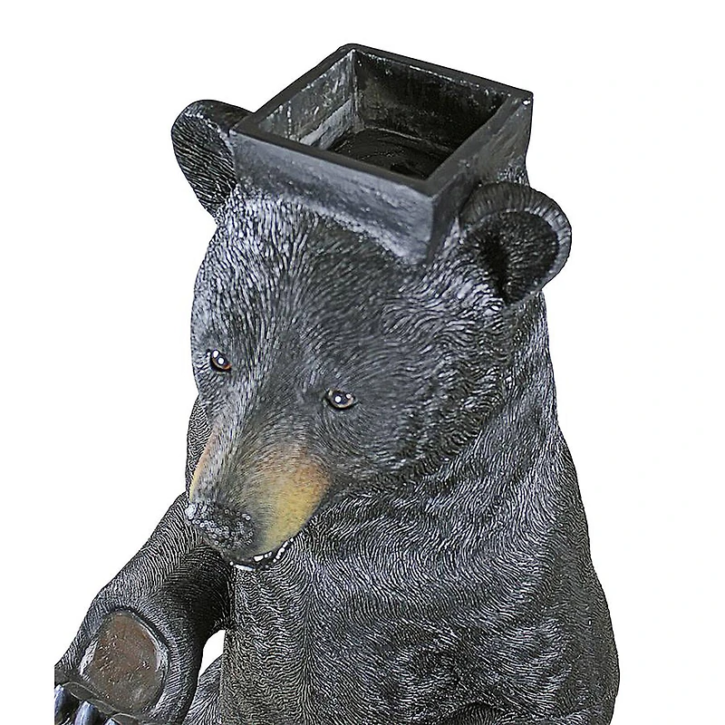 Design Toscano 43" Postal Bear Mail Post Sleeve Statue