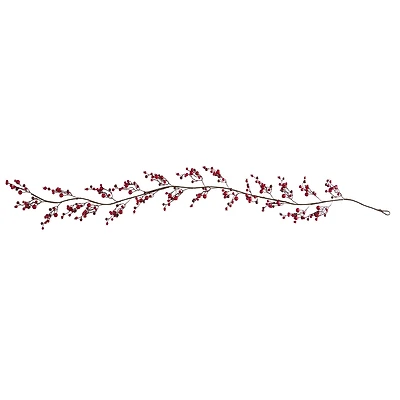 6ft. Red Berry Artificial Garland, 2ct.