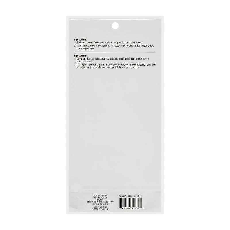 Flowers & Insects Clear Stamps, 8ct. by Recollections™