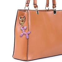 Blue Moon Studio™ Lilac AB Balloon Dog Bag Charm