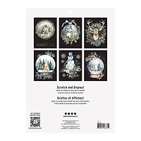 Brea Reese™ 9" x 12" Winter Wonderland Scratch Art Paper Pad