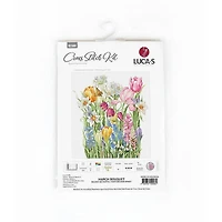 Luca-s March Bouquet Counted Cross Stitch Kit