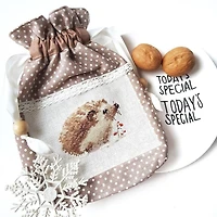 Alisa Hedgehog Cross Stitch Kit