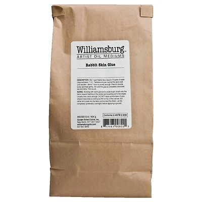 Williamsburg® Artist Oil Mediums Rabbit Skin Glue, 1lb.