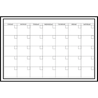 WallPops 36" Message & Calendar Dry Erase Wall Decal Bundle