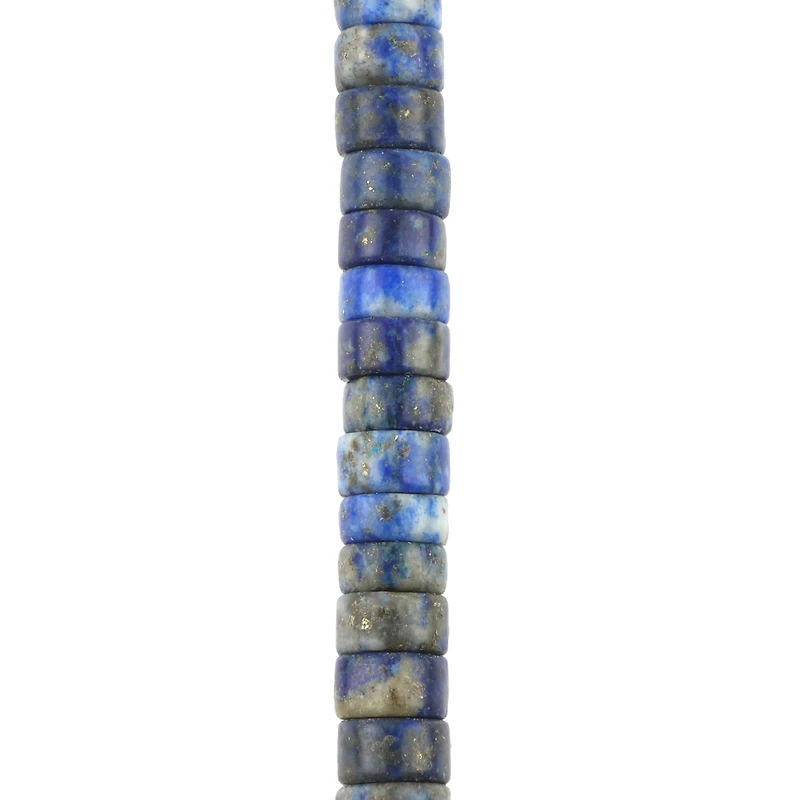 Blue Dyed Lapis Heishi Beads by Bead Landing