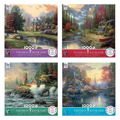 Assorted Thomas Kinkade 1,000-Piece Jigsaw Puzzle