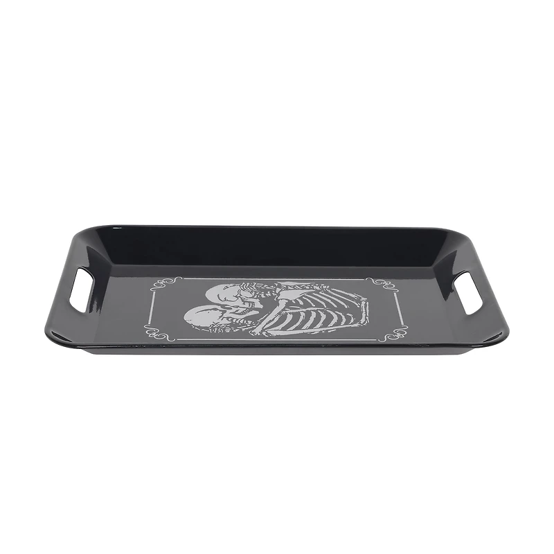 11.25" x 16.25" Metal Skeleton Tray Tabletop Décor by Ashland®