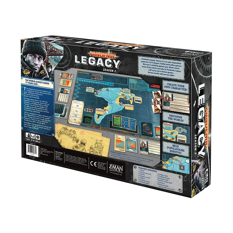 Pandemic: Legacy Season 2 - Black Edition