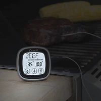 Escali Black Touch Screen Thermometer & Timer