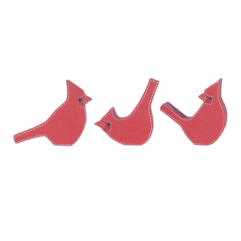 Cardinal Bird Shelf Sitter Set