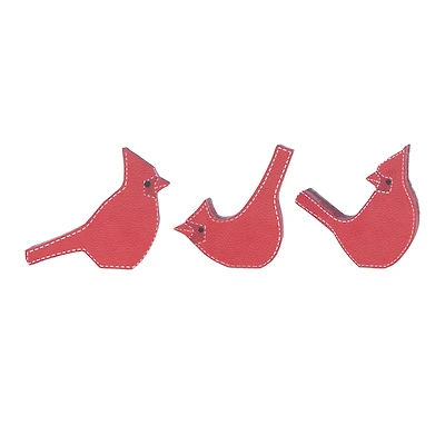 Cardinal Bird Shelf Sitter Set