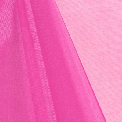 Hot Pink Mirror Organza