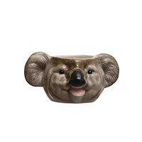 Hello Honey® 7.75" Round Ceramic Koala Head Planter