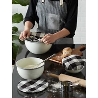 DII® Assorted Buffalo Check Woven Dish Cover Set
