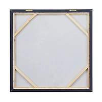 Blue Polystone French Country Framed Wall Art, 32" x 32"