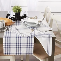 DII® Home Sweet Farmhouse French Blue Cotton Placemats, 6ct.