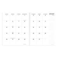 TF Publishing 2025 Floating Blue Medium Monthly Planner