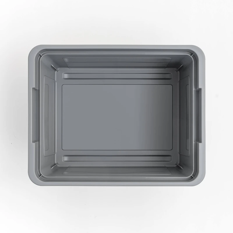 Iris® Gray Dual Purpose Letter & Legal Size File Box, 3 Pack