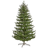 9ft. Pre-Lit Vancouver Mountain Pine Artificial Christmas Tree, Clear Lights