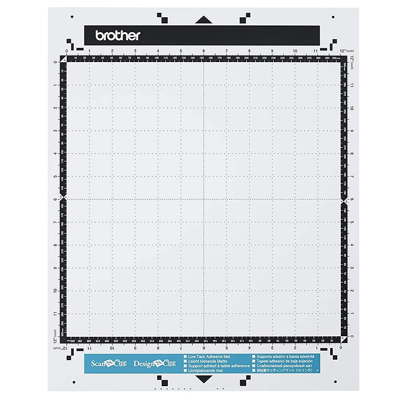 Brother Low Tack Adhesive Mat, 12" x 12"