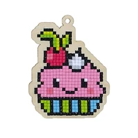 Wizardi Fruit Muffin Diamond Painting Ornament Kit