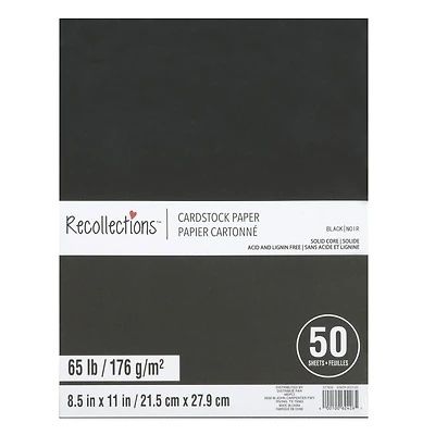 8.5" x 11" Cardstock Paper by Recollections