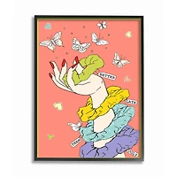 Stupell Industries Better Late Than Ugly Wall Accent with Frame