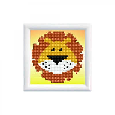 Diamond Dotz® Beginner Lion Diamond Painting Kit