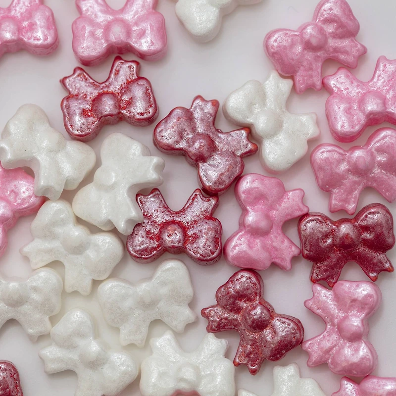 PME Cake Sweet Street® Pink & White Bow Sprinkles