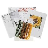 Thea Gouverneur Sunflower Cross Stitch Kit