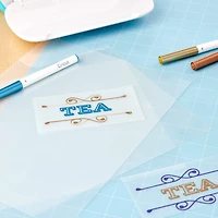 Cricut® Printable Clear Sticker Paper. 8.5" x 11"