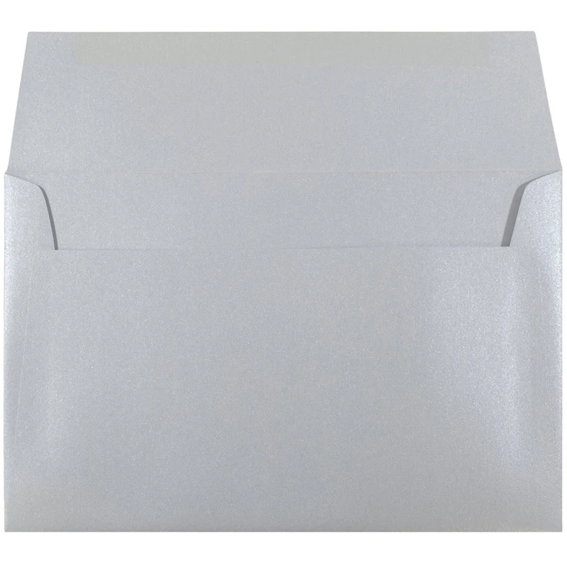 JAM Paper A9 Silver Stardream Premium Metallic Envelopes