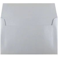 JAM Paper A9 Silver Stardream Premium Metallic Envelopes