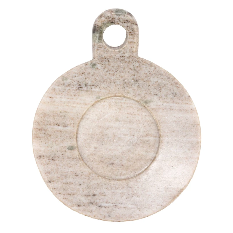 Hello Honey® Hand-Carved Marble Dish with Handle