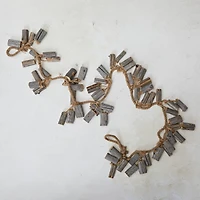 Hello Honey® 6ft. Gray Reclaimed Driftwood Garland