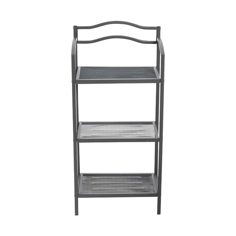 Household Essentials 3-Tier Metal Bathroom Storage Shelf